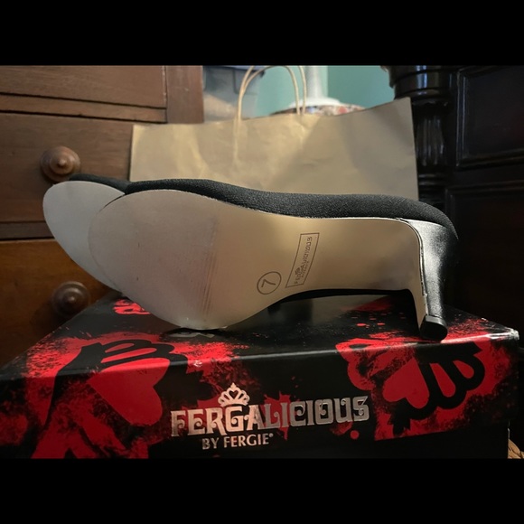 New Fergalicious black booties - Picture 5 of 5